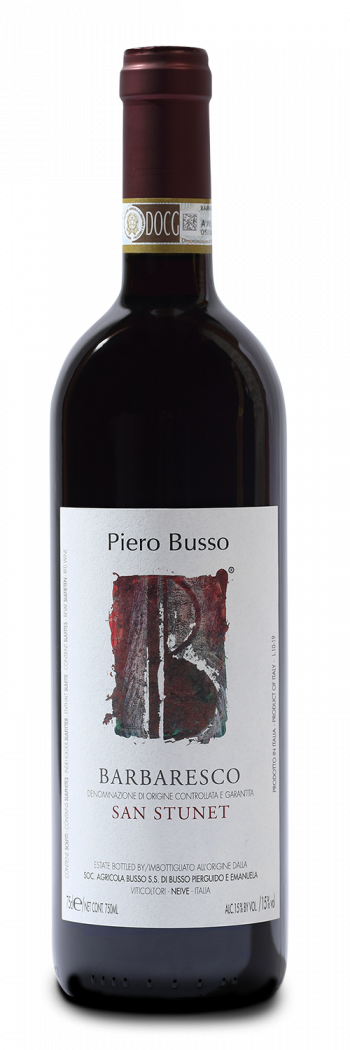 PIERO BUSSO BARBARESCO D.O.C.G 2020 ROSSO SAN STUNET 0.75L.  vol. 14.5